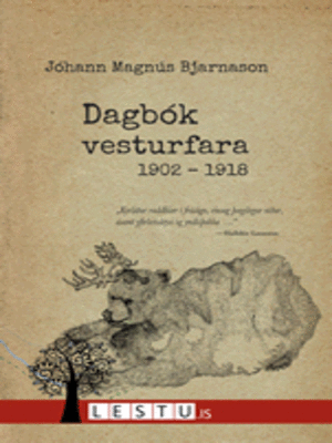 cover image of Dagbók vesturfara